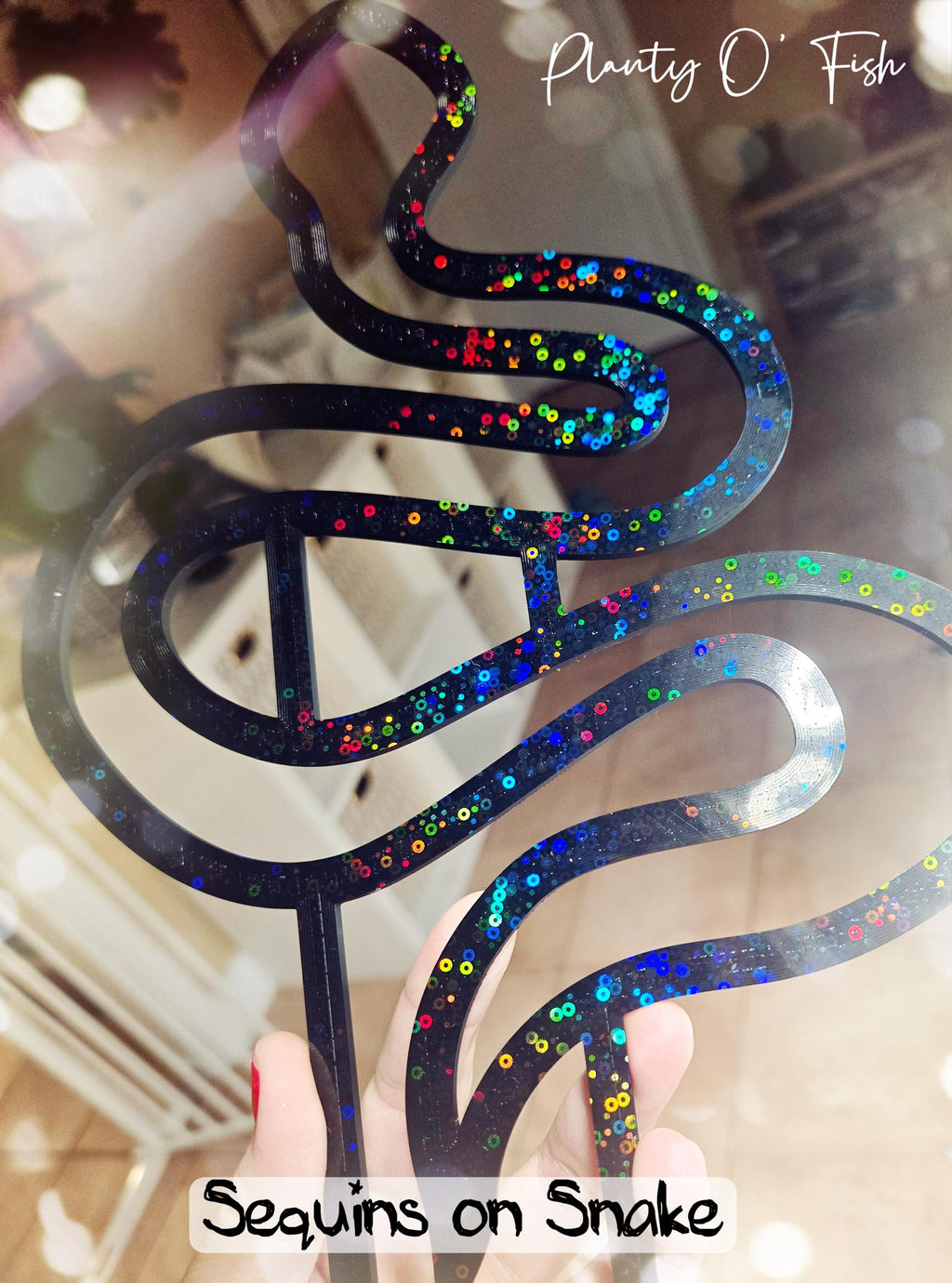 The Enchanted Trellis: Snake