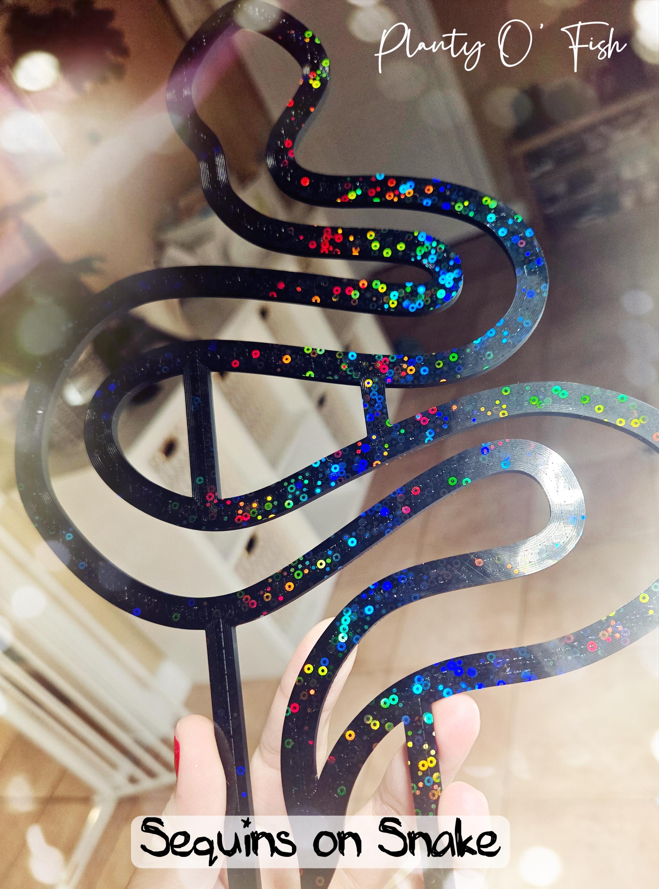 The Enchanted Trellis: Snake