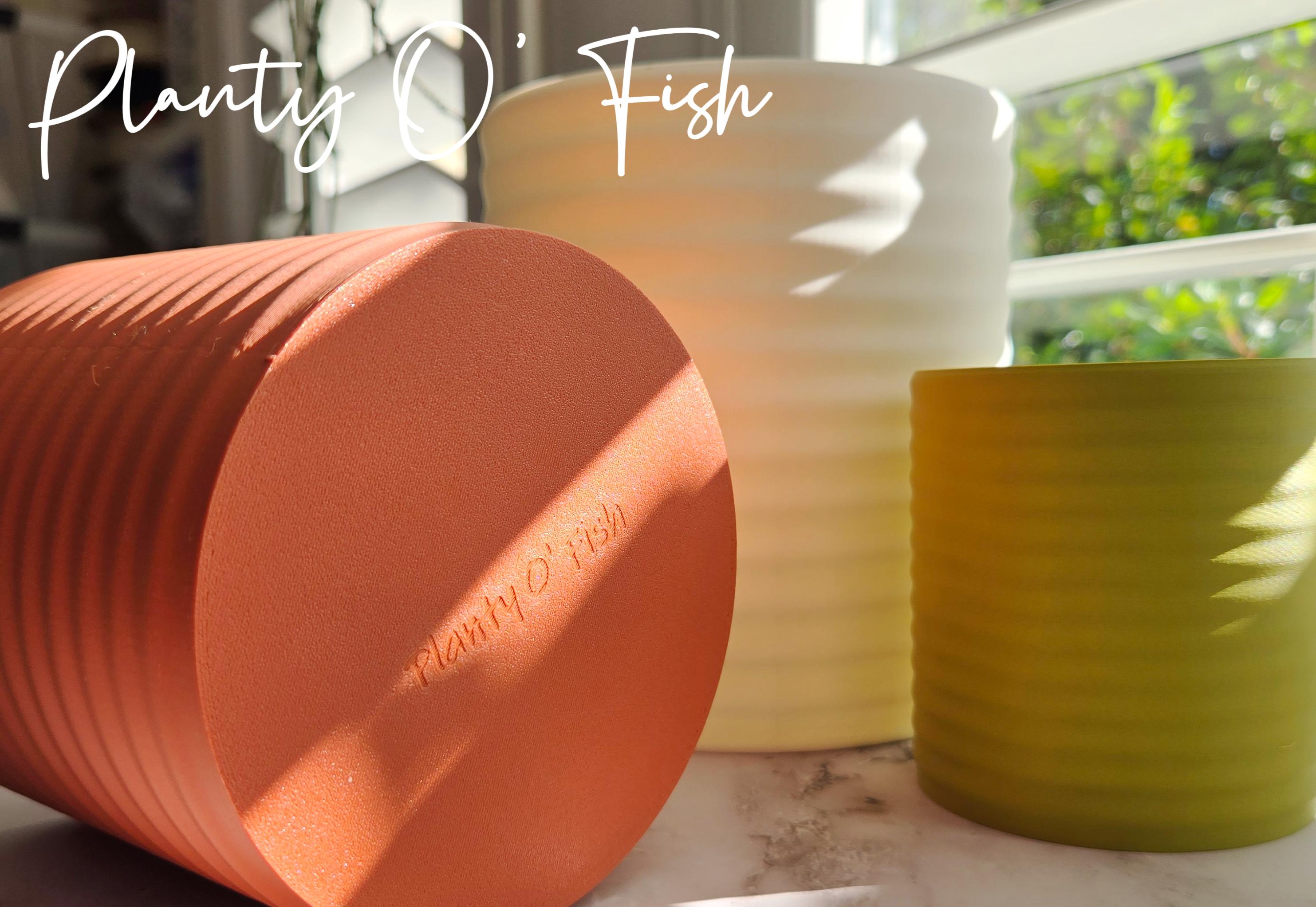 The "Wave" Selfwatering Pot