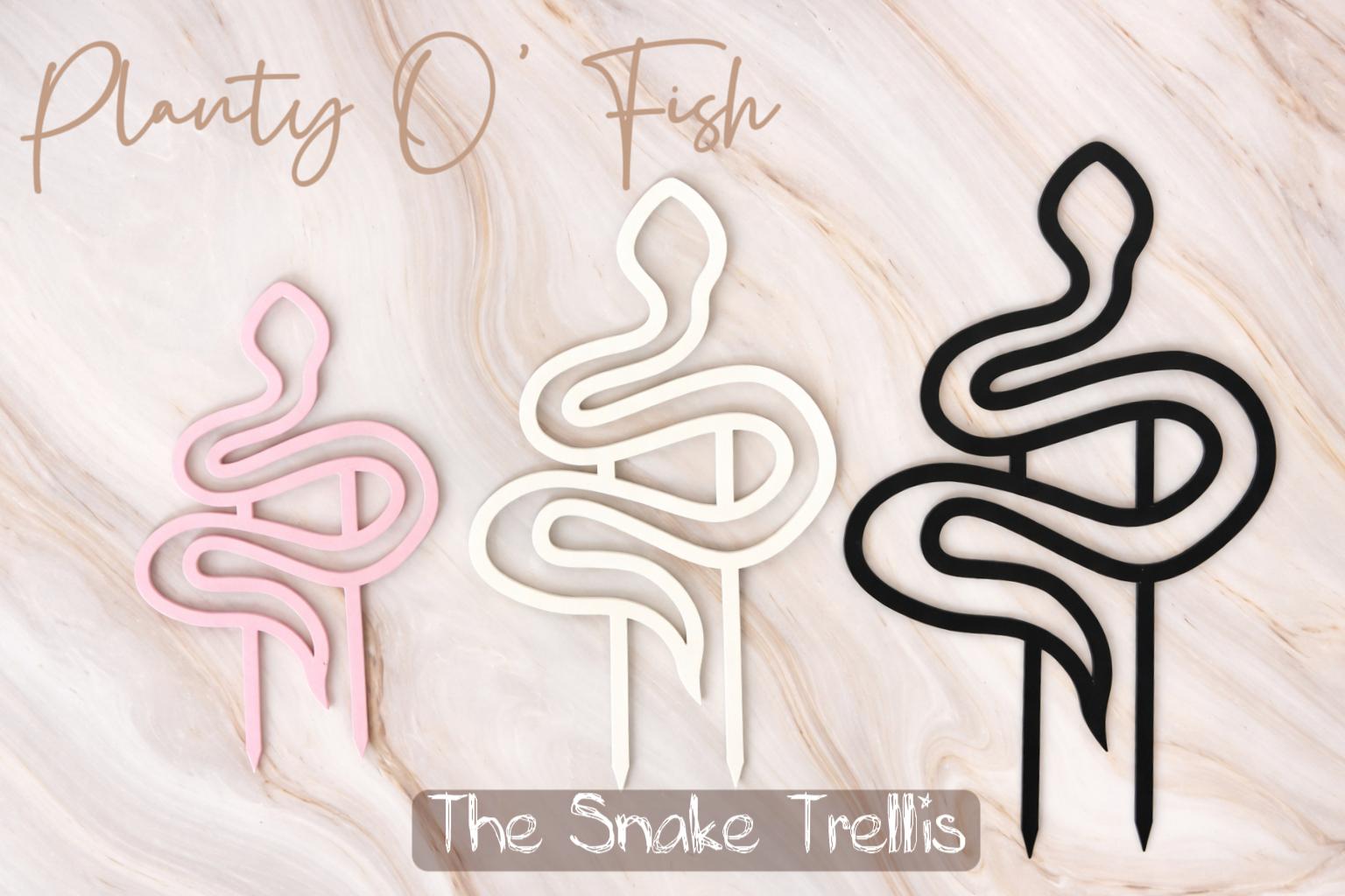 The Enchanted Trellis: Snake