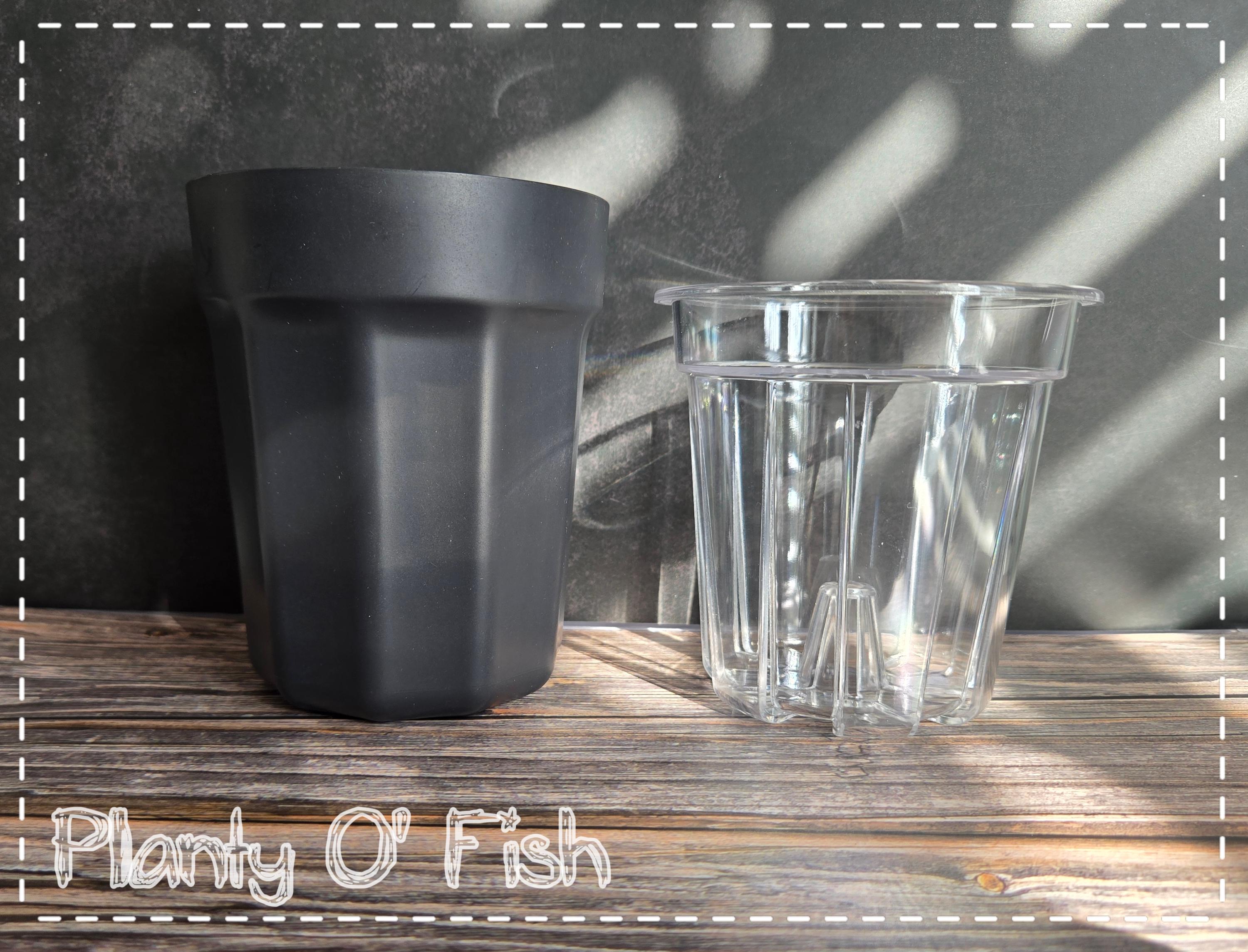 Minimalist self-watering pot (Not 3D printed)