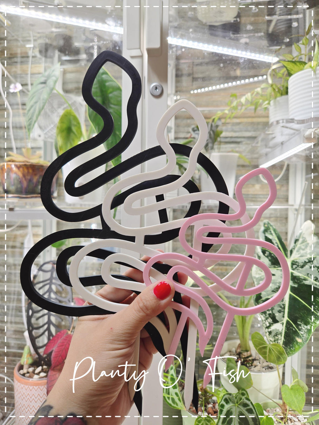 The Enchanted Trellis: Snake