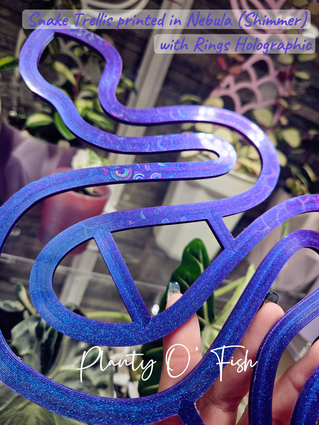 The Enchanted Trellis: Snake