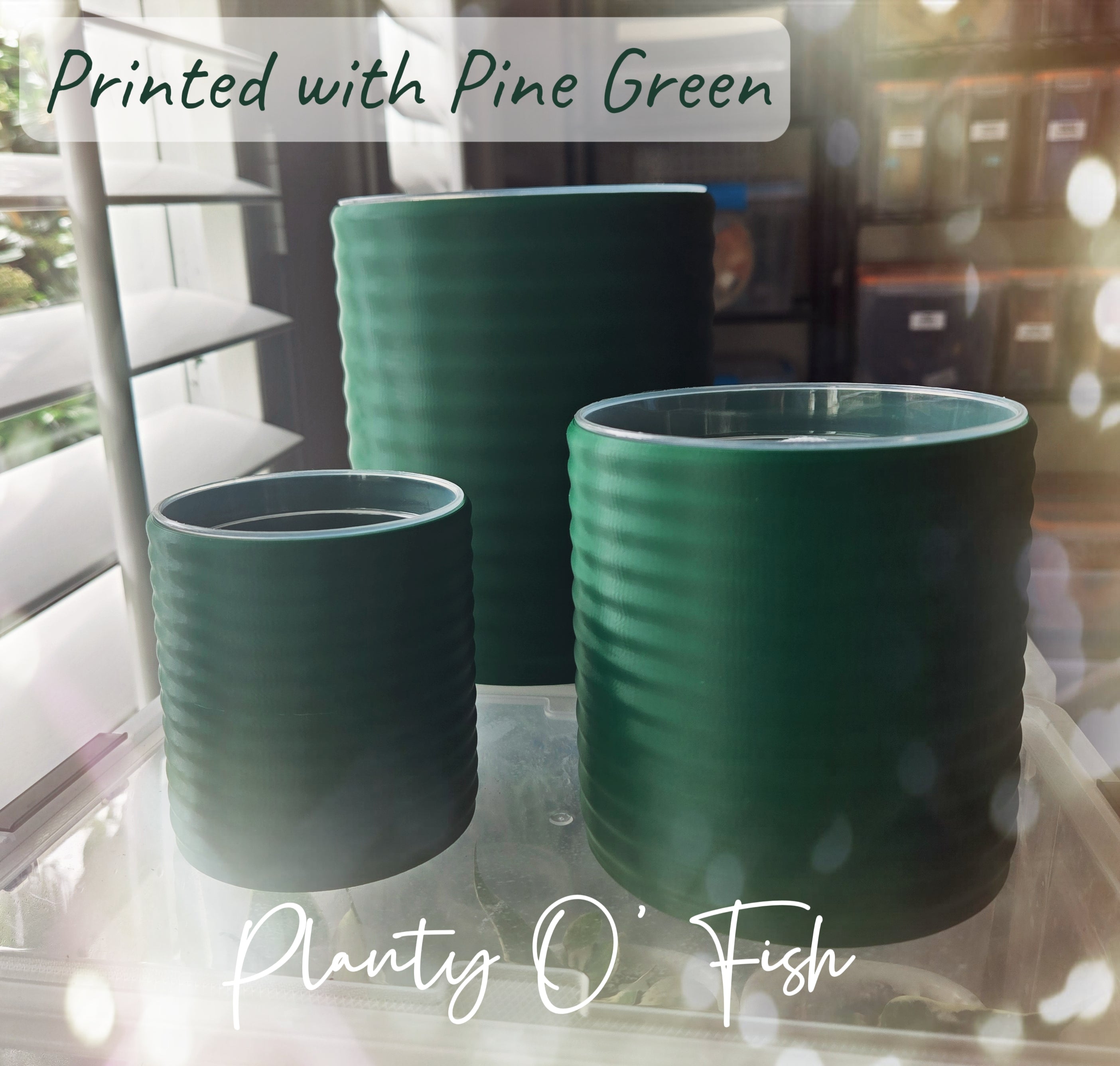 The "Wave" Selfwatering Pot